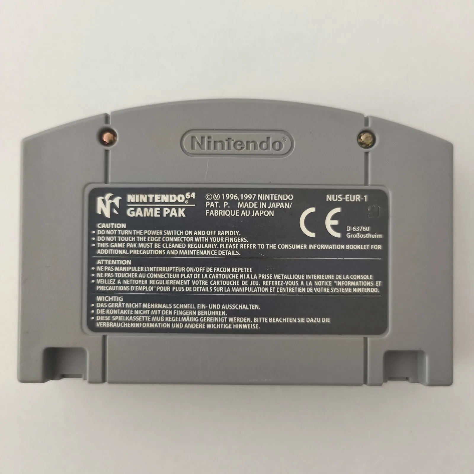 Extreme-G Nintendo 64, Ansicht 2