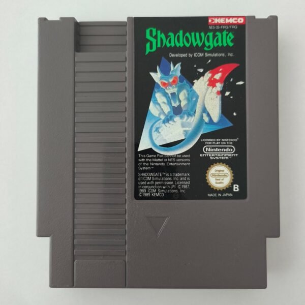 Shadowgate Nintendo Entertainment System