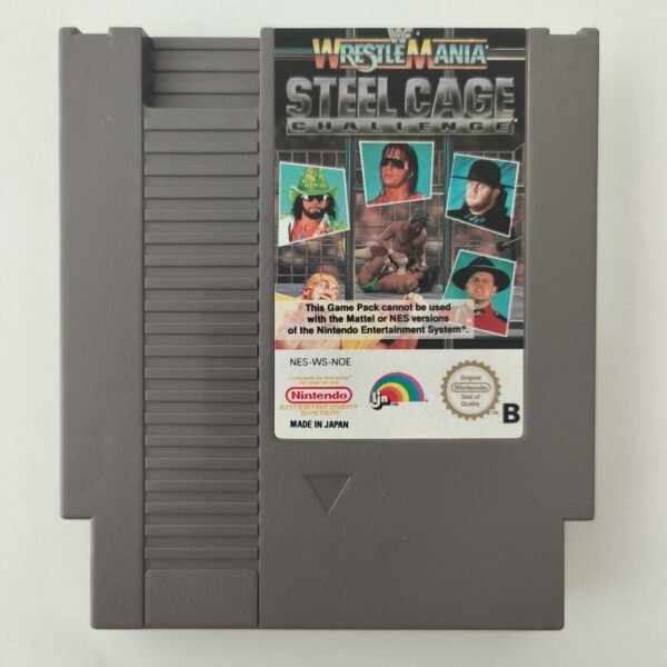 WrestleMania Steel Cage Challenge Nintendo NES