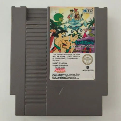 The Flintstones The Rescue of Dino & Hoppy Nintendo NES