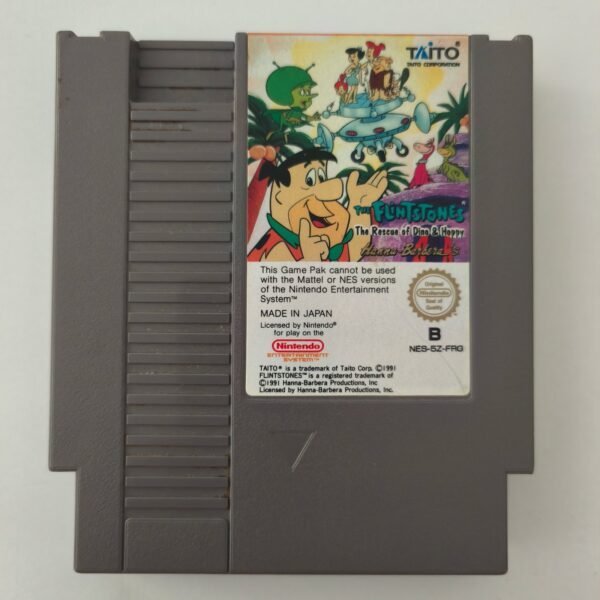 The Flintstones The Rescue of Dino & Hoppy Nintendo NES