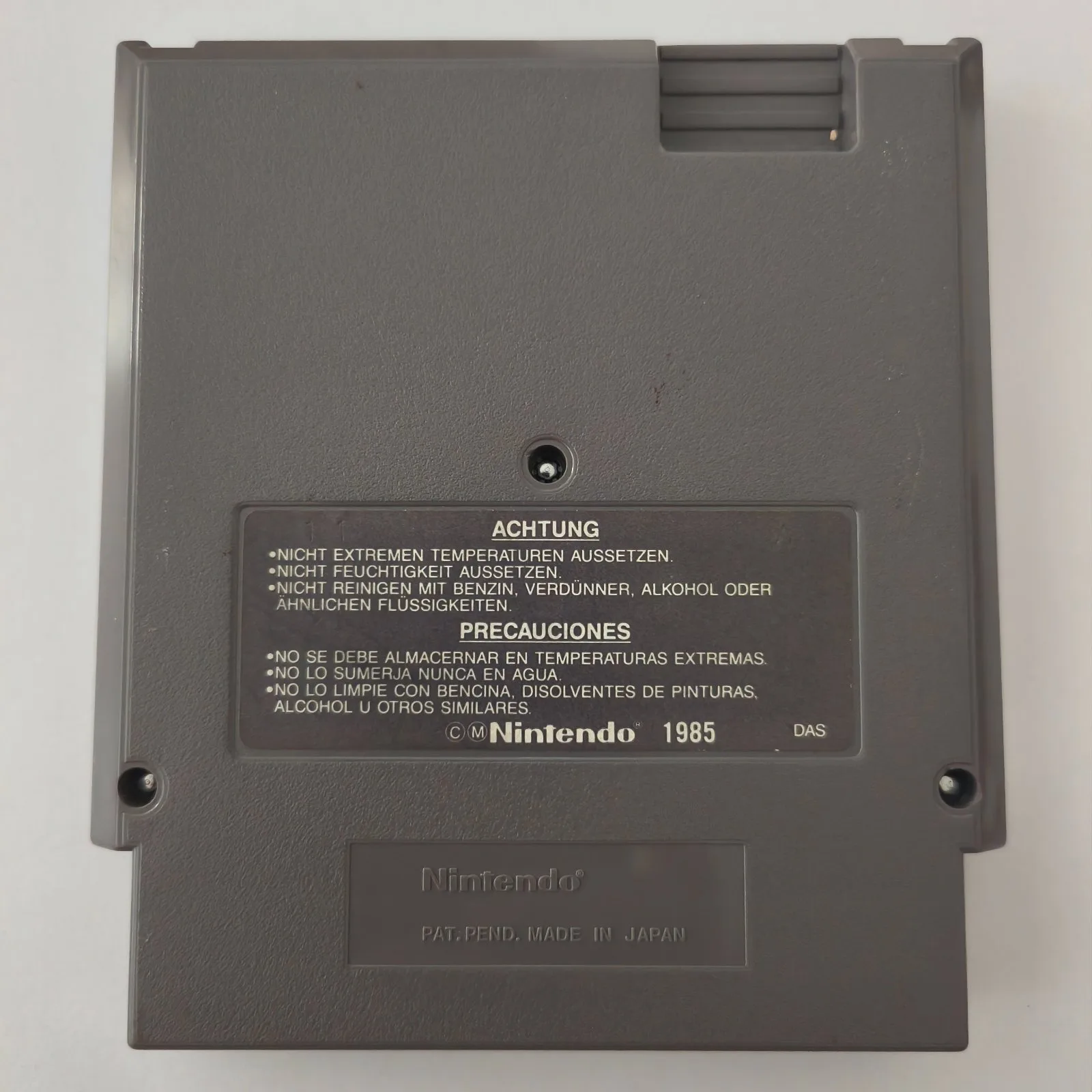 Mario Bros. Nintendo Entertainment System, Ansicht 2