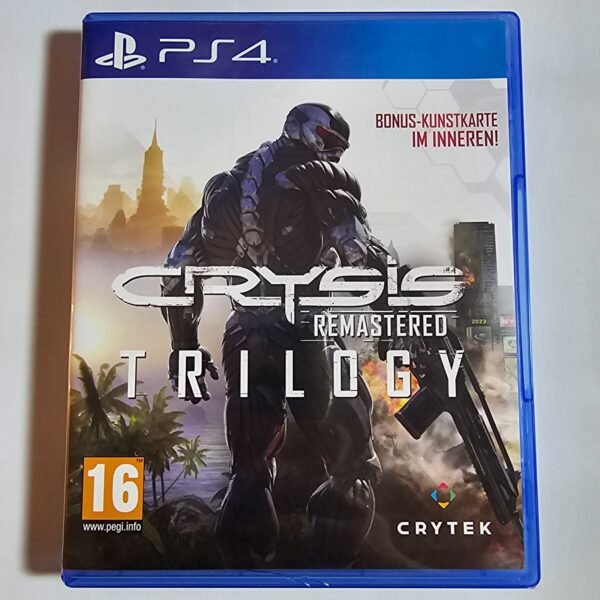 Crysis Remastered Trilogy PlayStation 4
