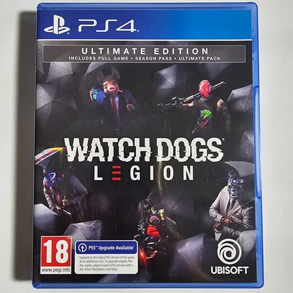 Watch Dogs Legion Ultimate Edition PlayStation 4
