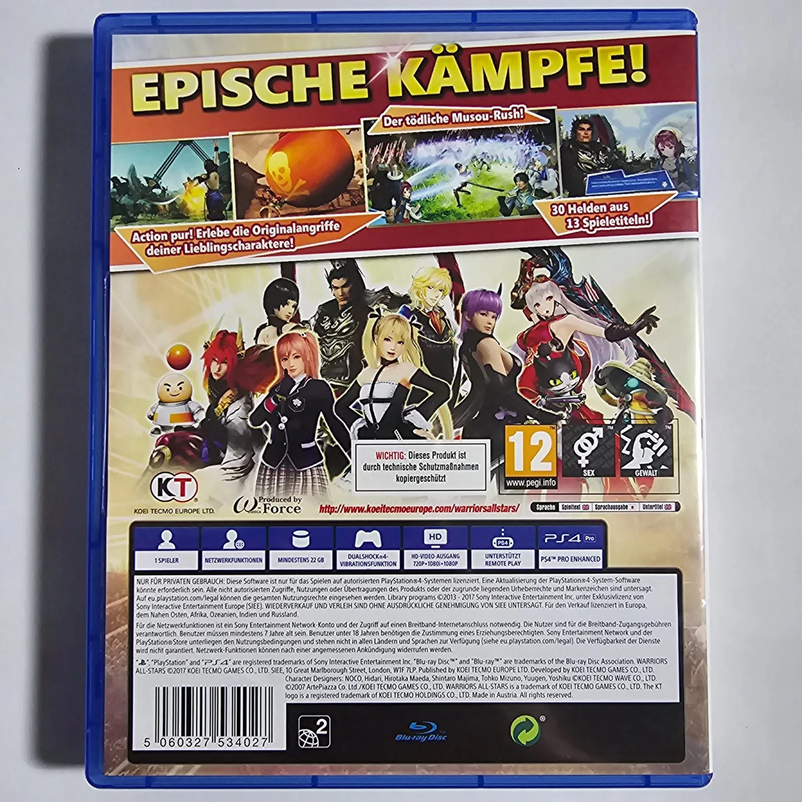 Warriors All Stars PlayStation 4, Ansicht 2