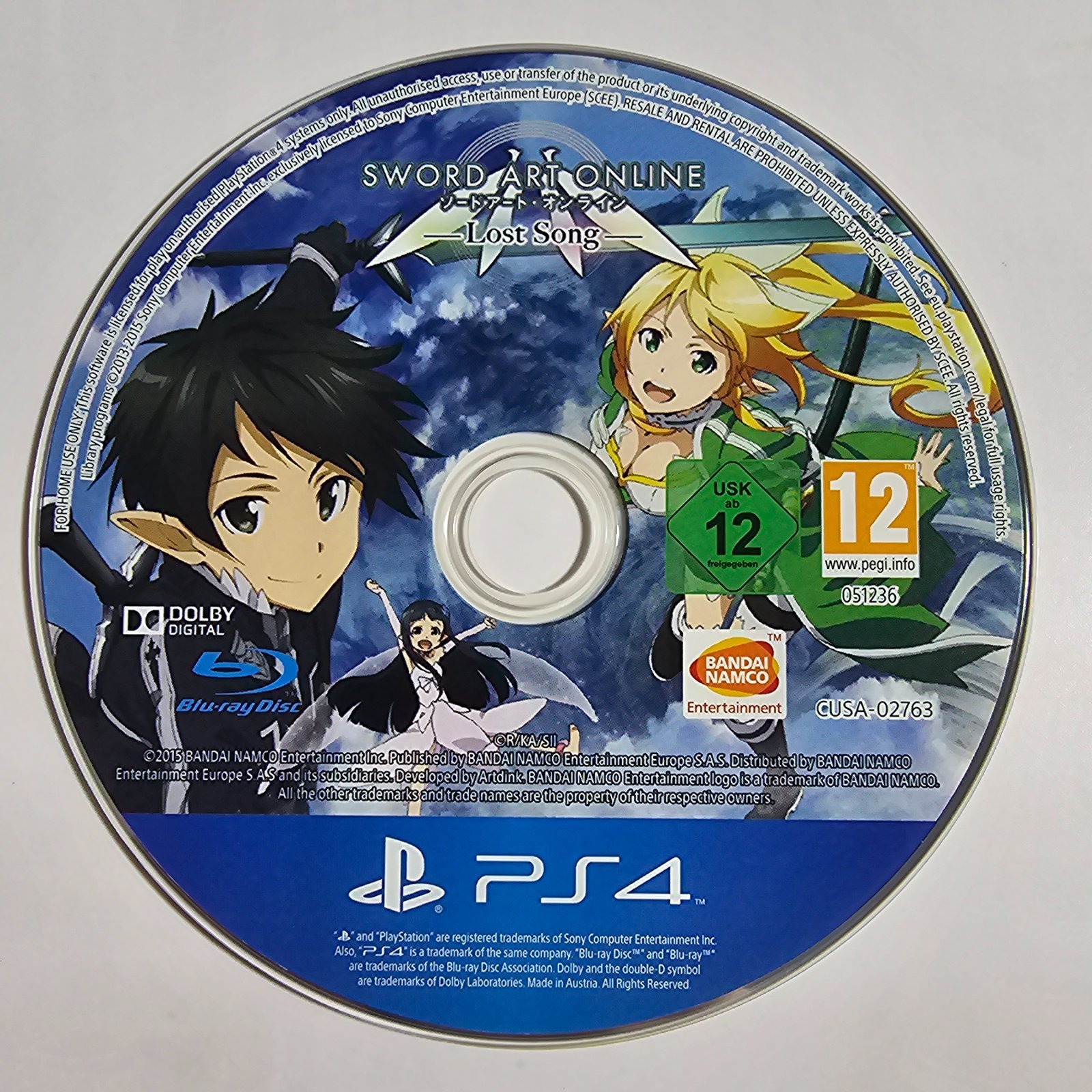 Sword Art Online Lost Song PlayStation 4 – Bild 3