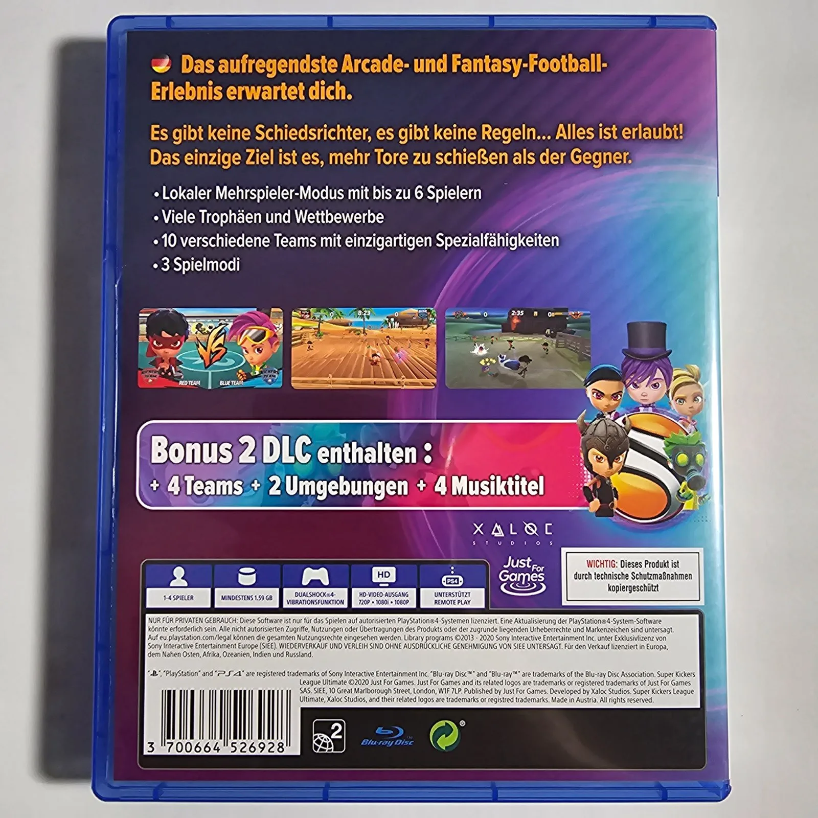 Super Kickers League Ultimate PS4, Ansicht 2
