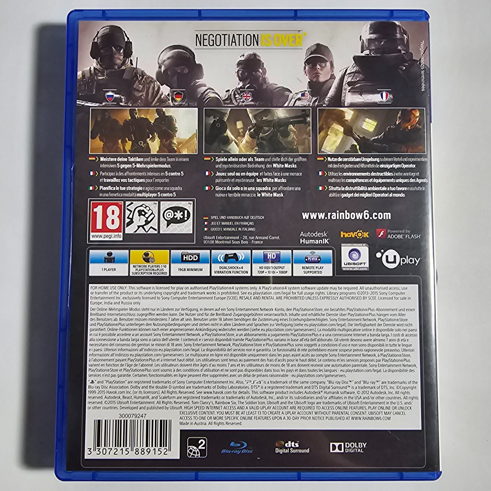 Tom Clancy's Rainbow Six Siege PlayStation 4 – Bild 2