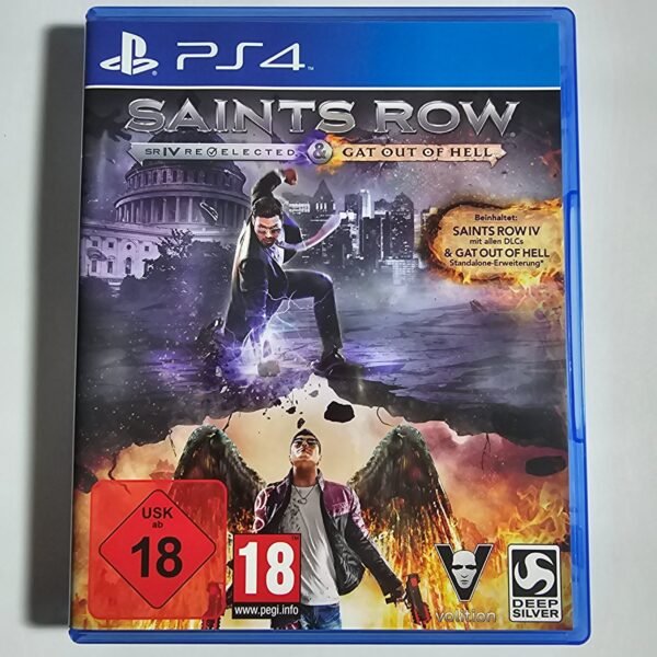 Saints Row IV Re-Elected & Gat out of Hell PlayStation 4