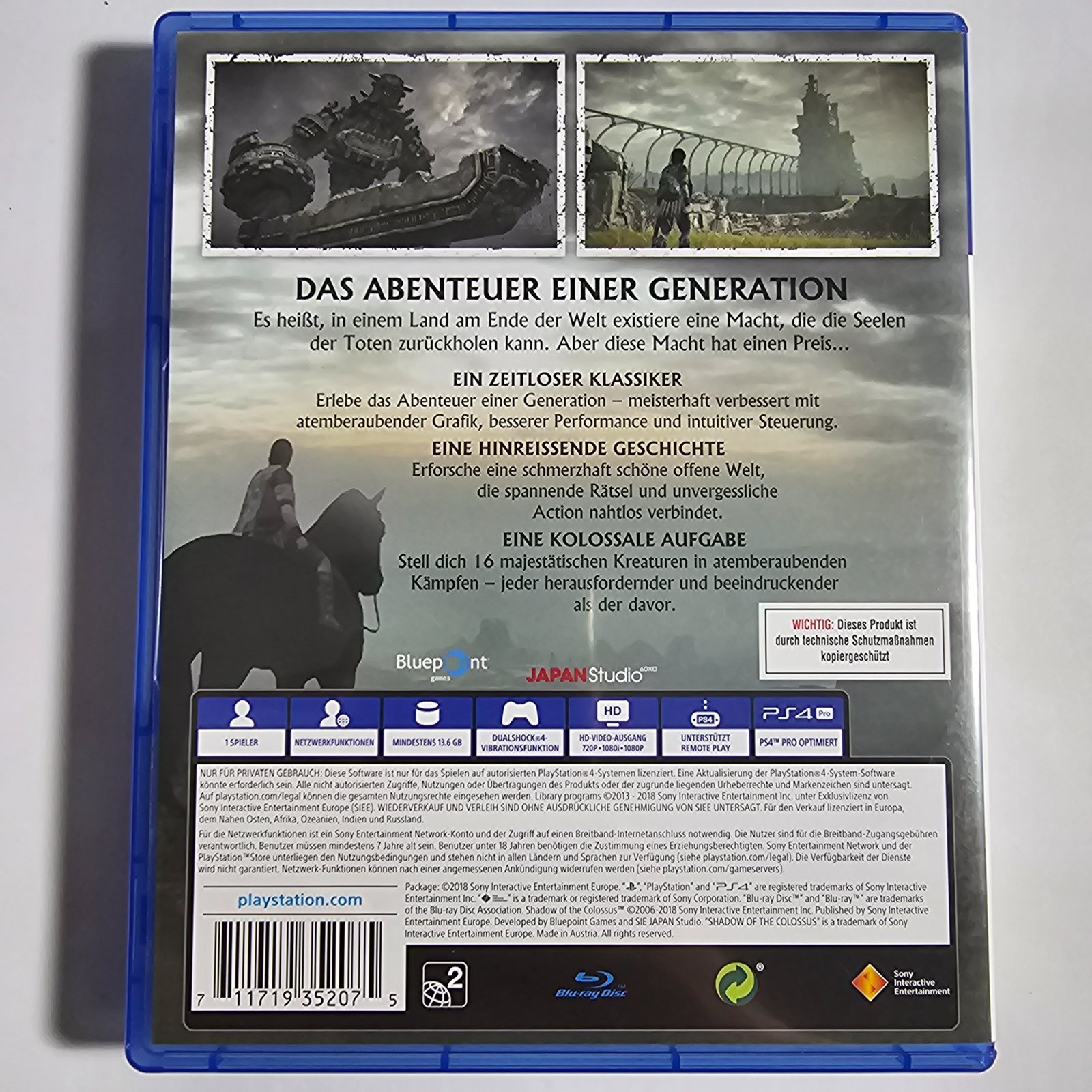 Shadow of the Colossus PlayStation 4 – Bild 2