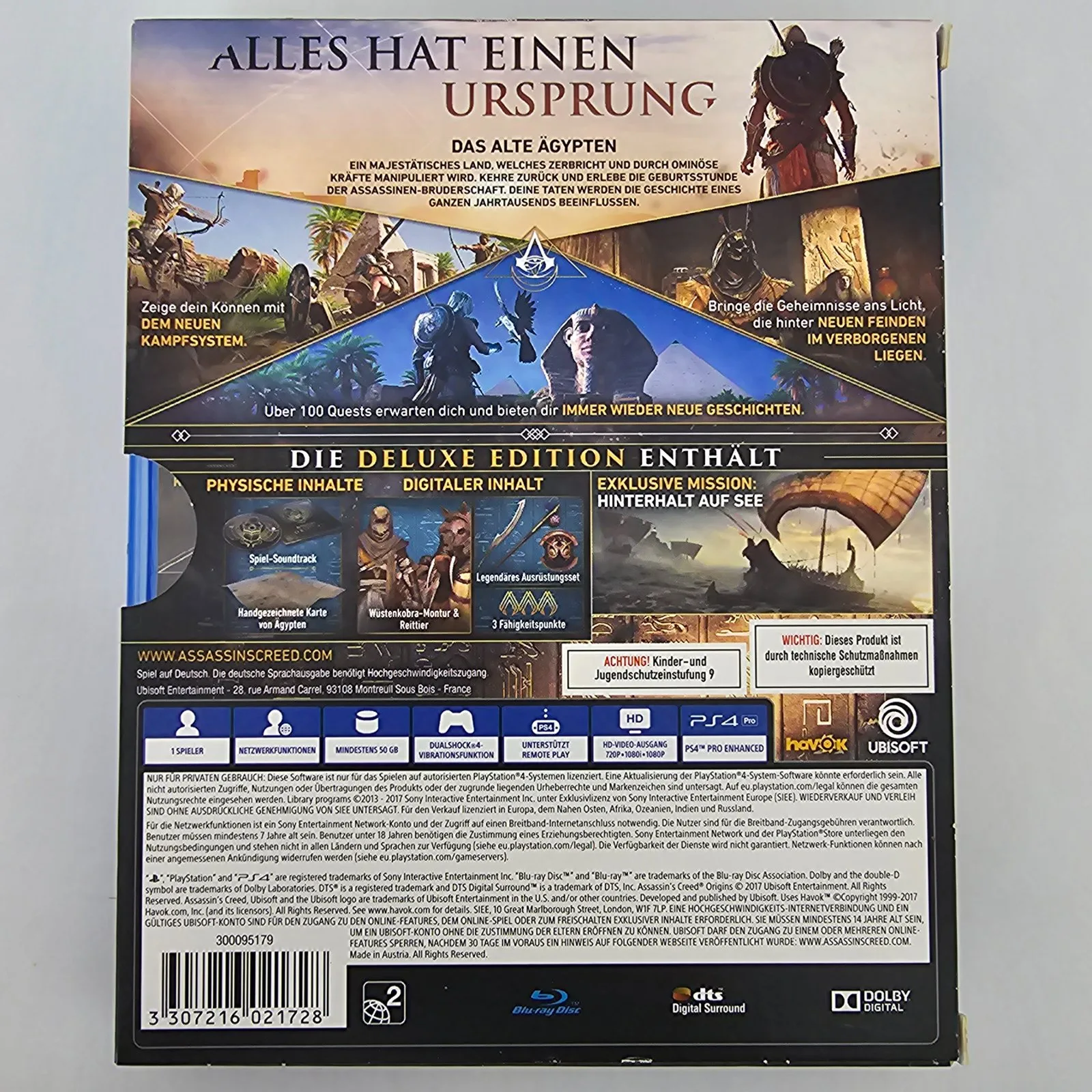 Assassin's Creed Origins Deluxe Edition PS4, Ansicht 2