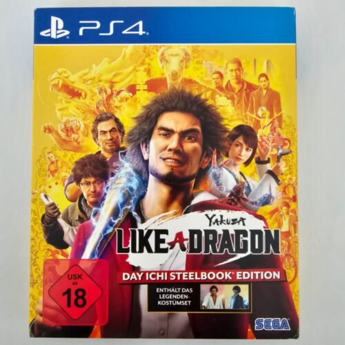 Yakuza Like a Dragon Day Ichi Steelbook Edition PS4