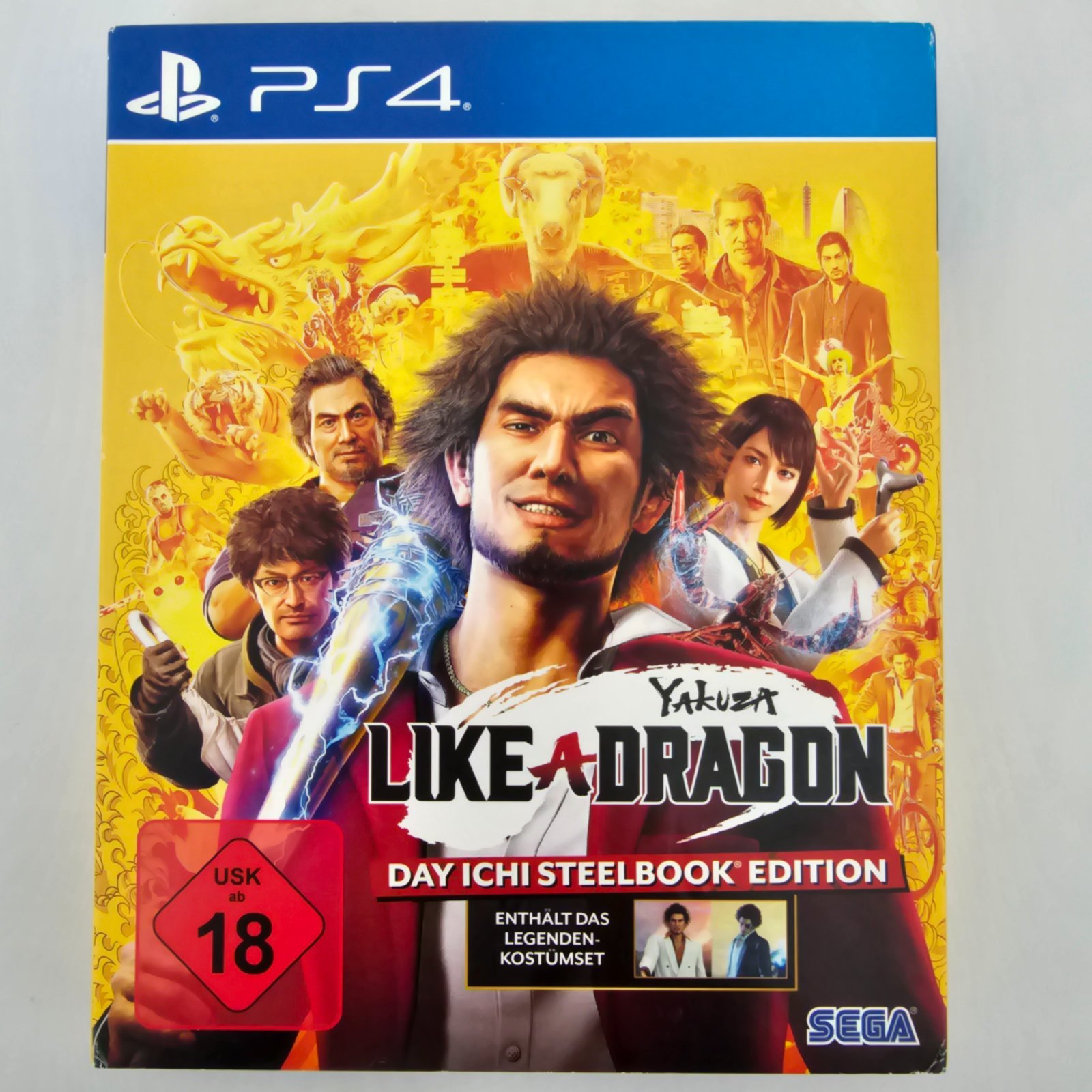 Yakuza Like a Dragon Day Ichi Steelbook Edition PS4