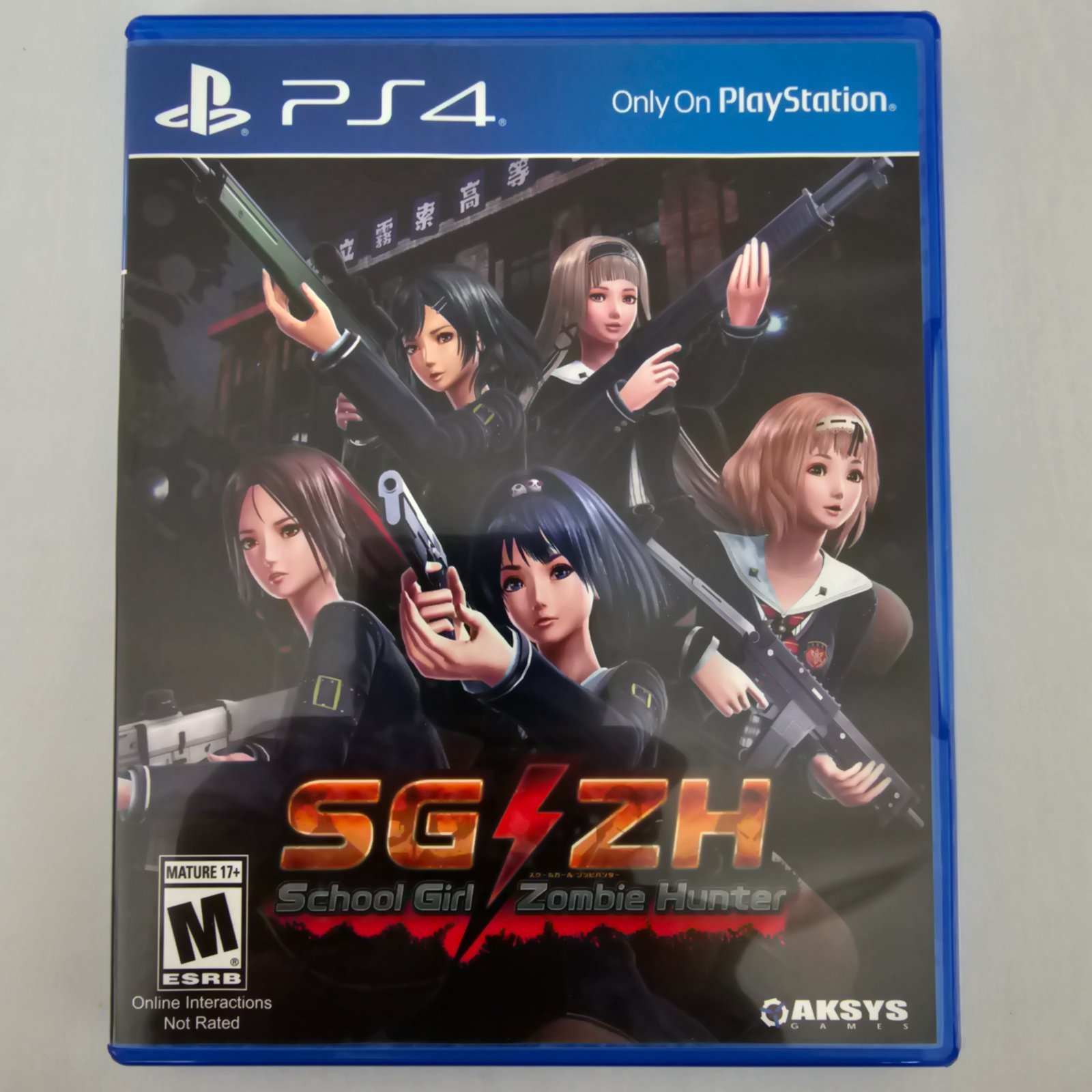 SG/ZH School Girl Zombie Hunter PS4