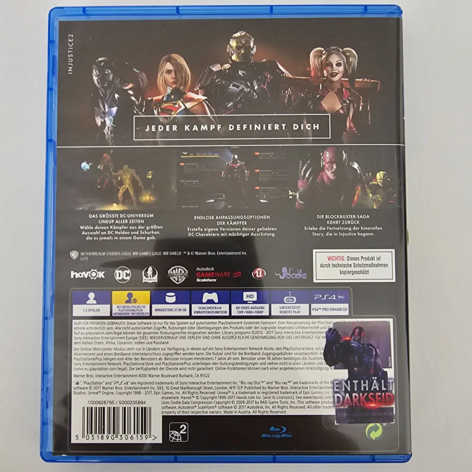 Injustice 2 PS4, Ansicht 2