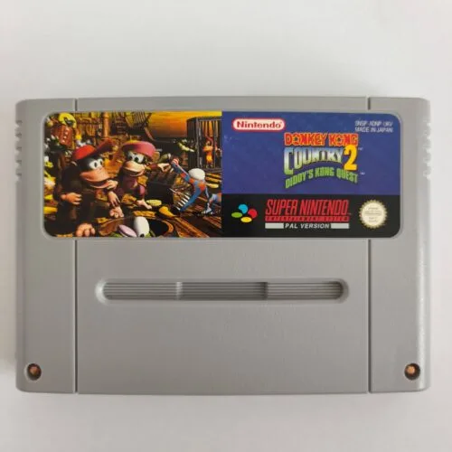 Donkey Kong Country 2 Diddy’s Kong Quest Super Nintendo