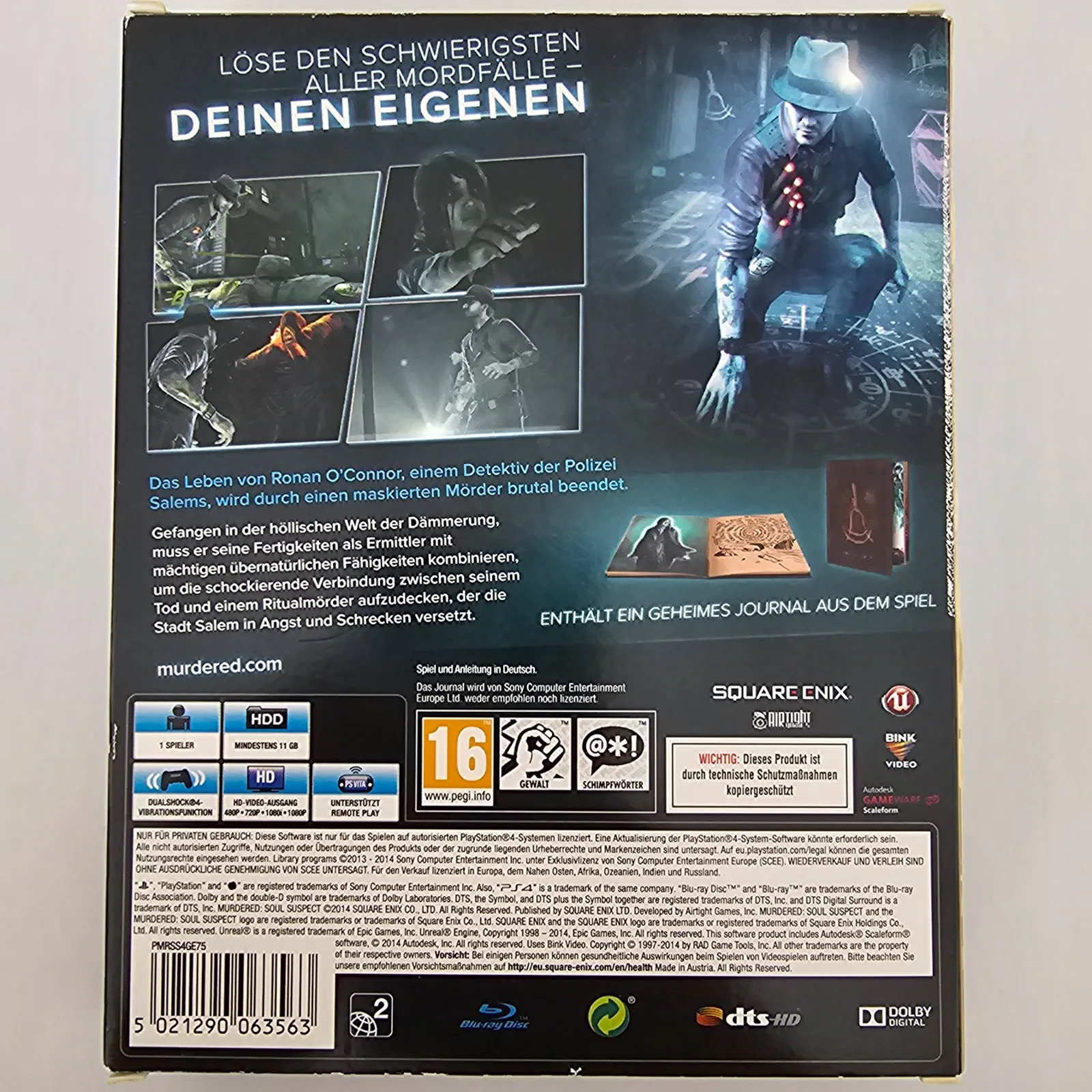 Murdered Soul Suspect Limited Edition PS4, Ansicht 2