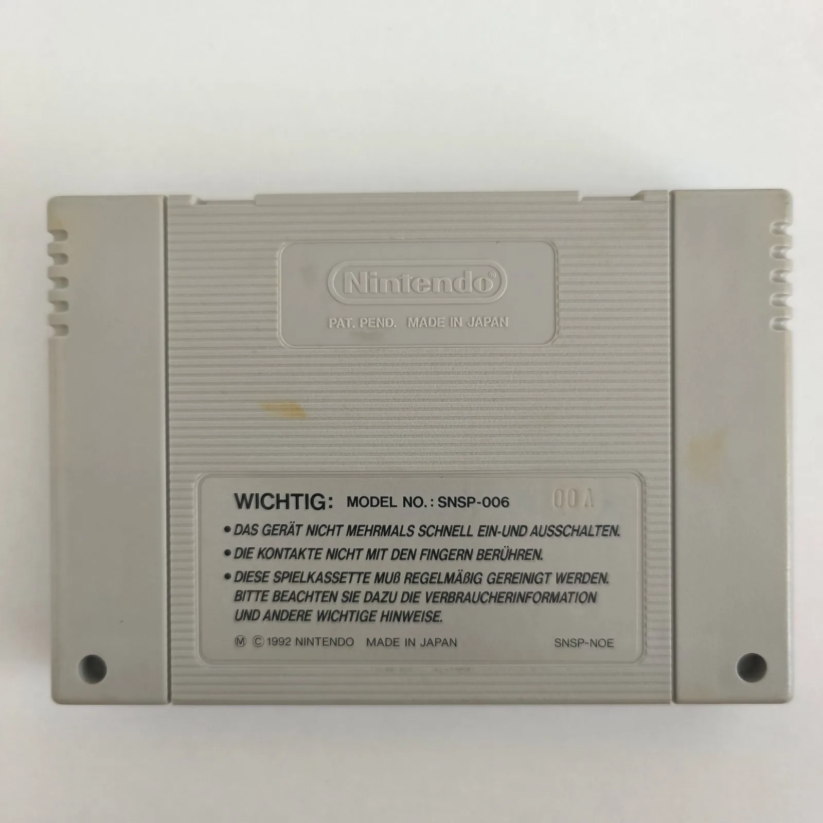 Super Mario World Super Nintendo Entertainment System, Ansicht 2