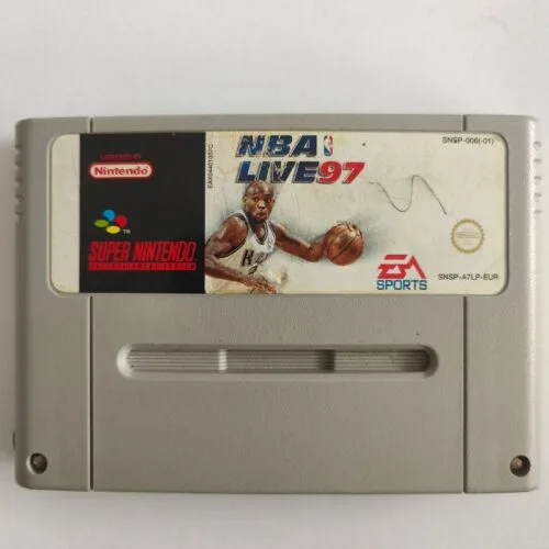 NBA Live 97 Super Nintendo Entertainment System