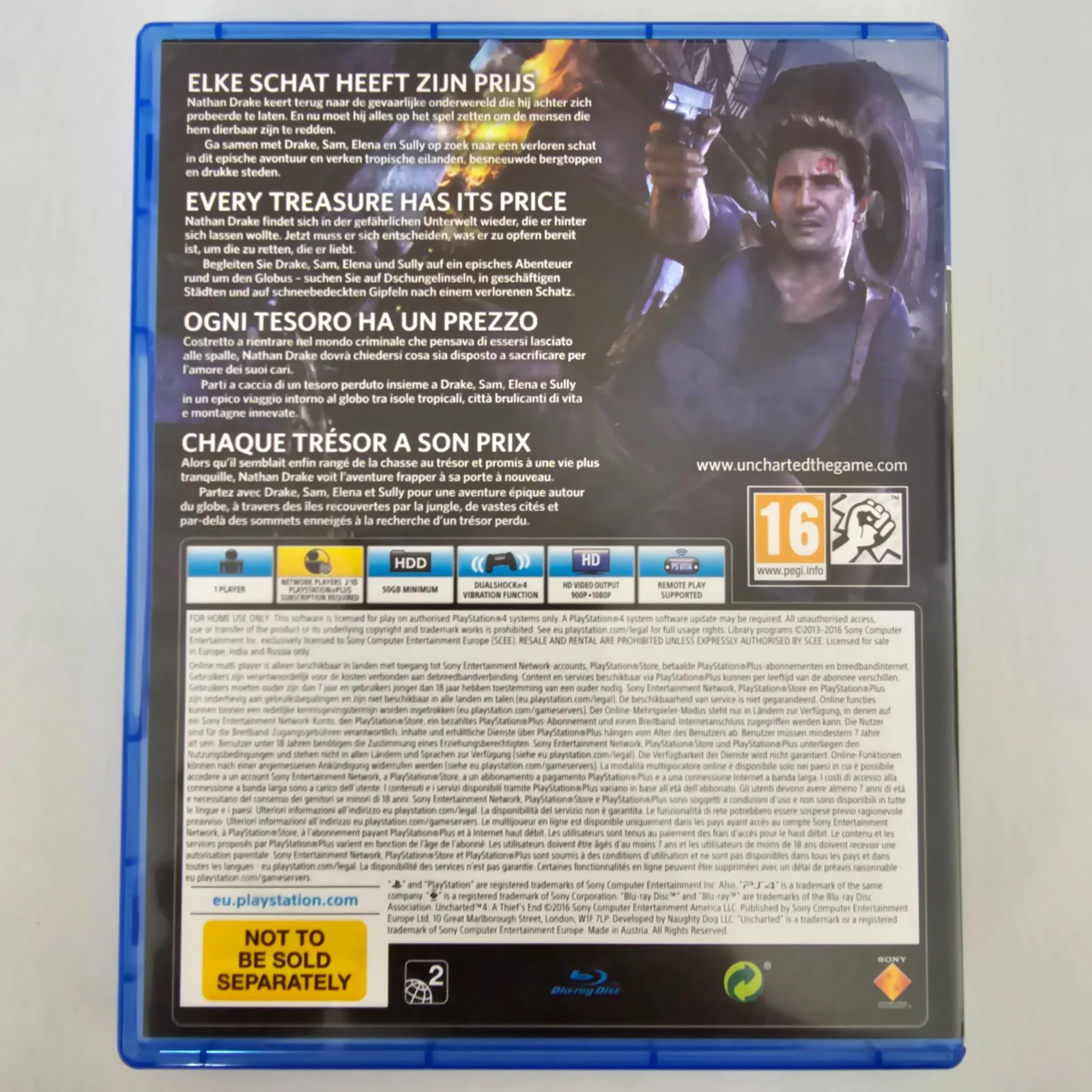Uncharted 4 A Thief's End PlayStation 4, Ansicht 2