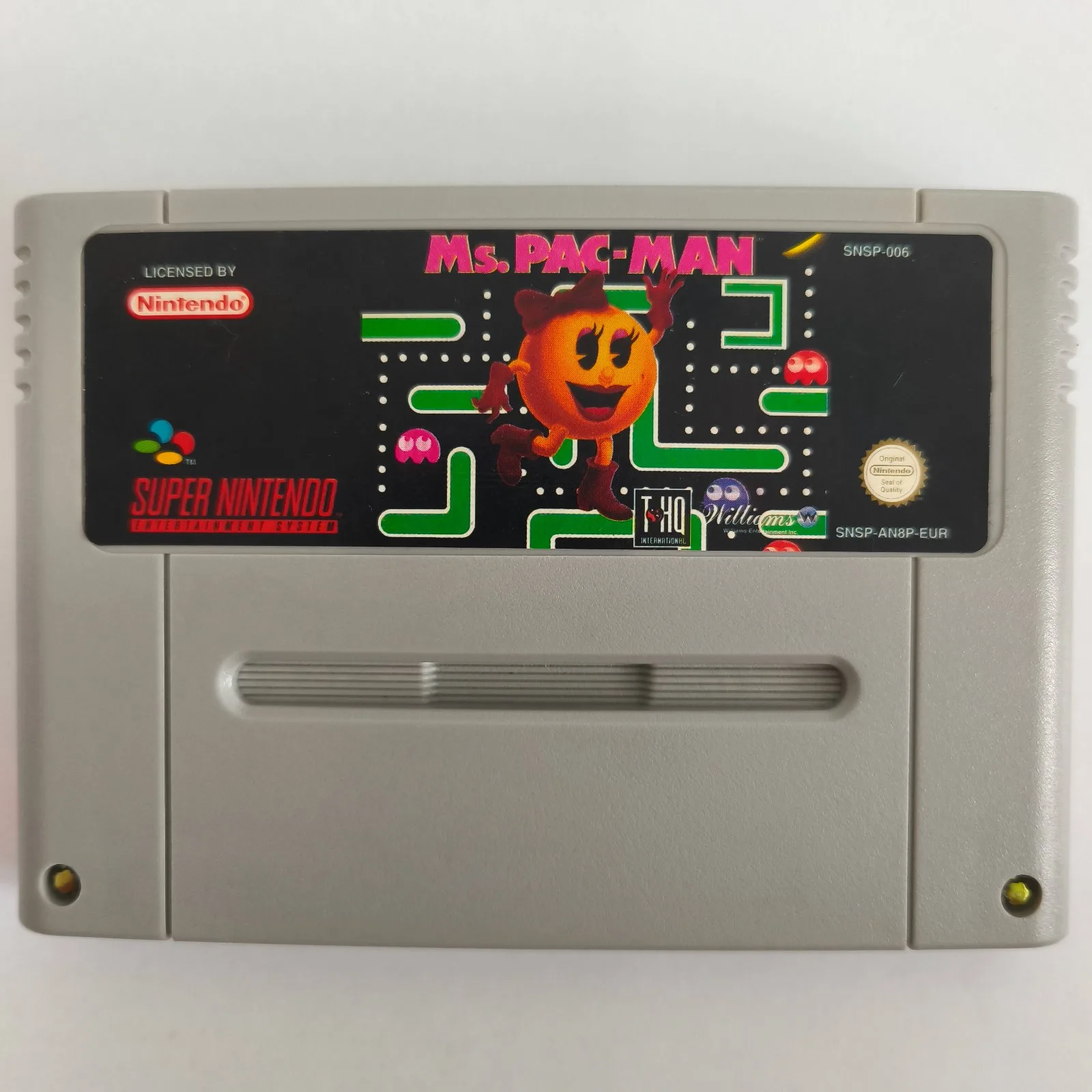 Ms. Pac-Man Super Nintendo Entertainment System