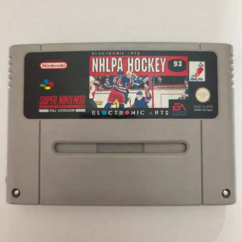NHLPA Hockey 93 Super Nintendo