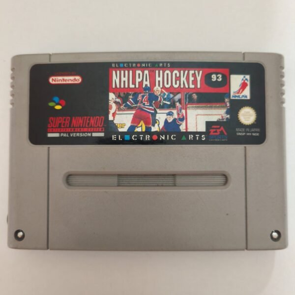 NHLPA Hockey 93 Super Nintendo