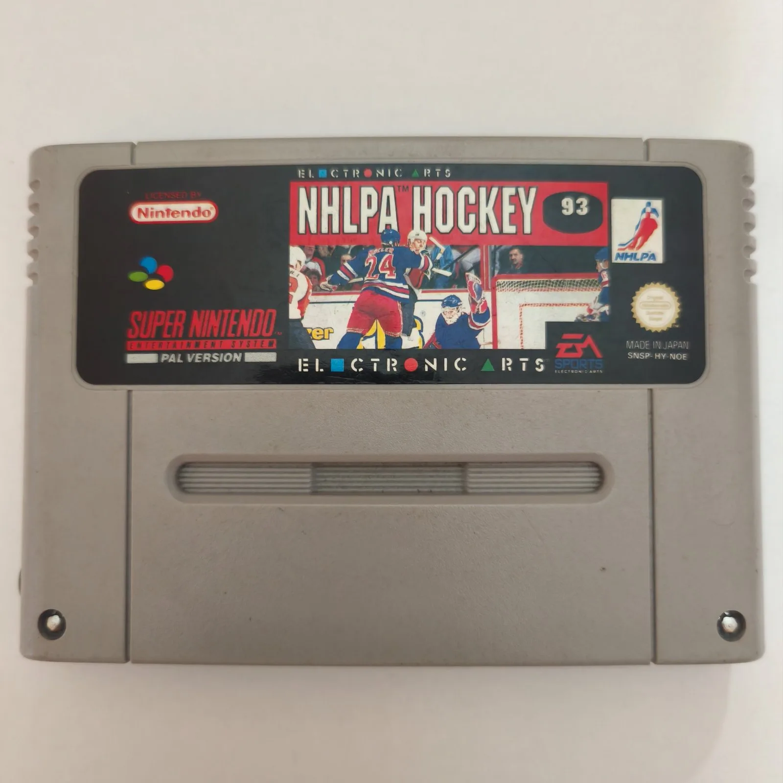 NHLPA Hockey 93 Super Nintendo