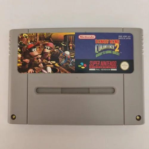 Donkey Kong Country 2 Diddy’s Kong Quest Super Nintendo