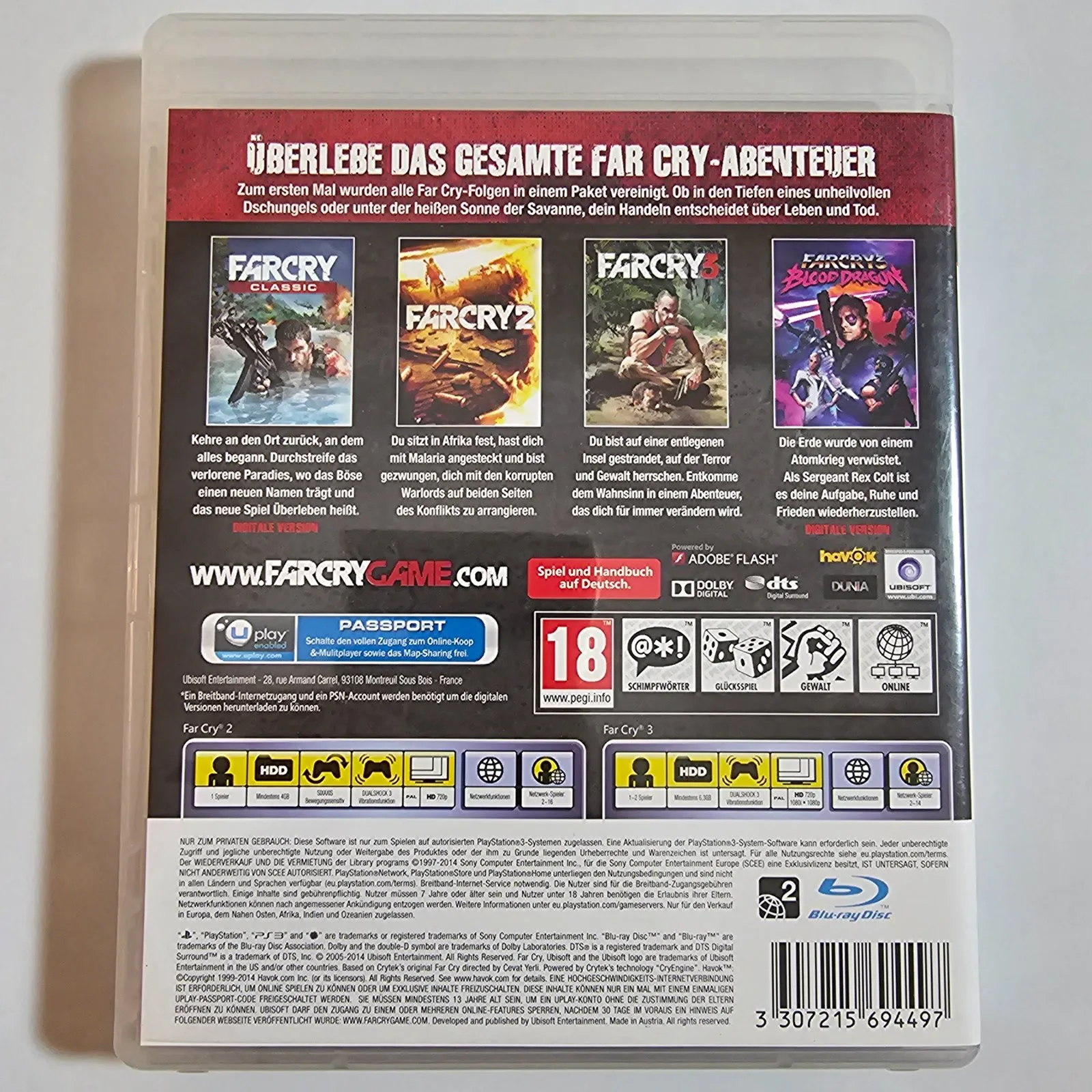 Far Cry The Wild Expedition PlayStation 3, Ansicht 2