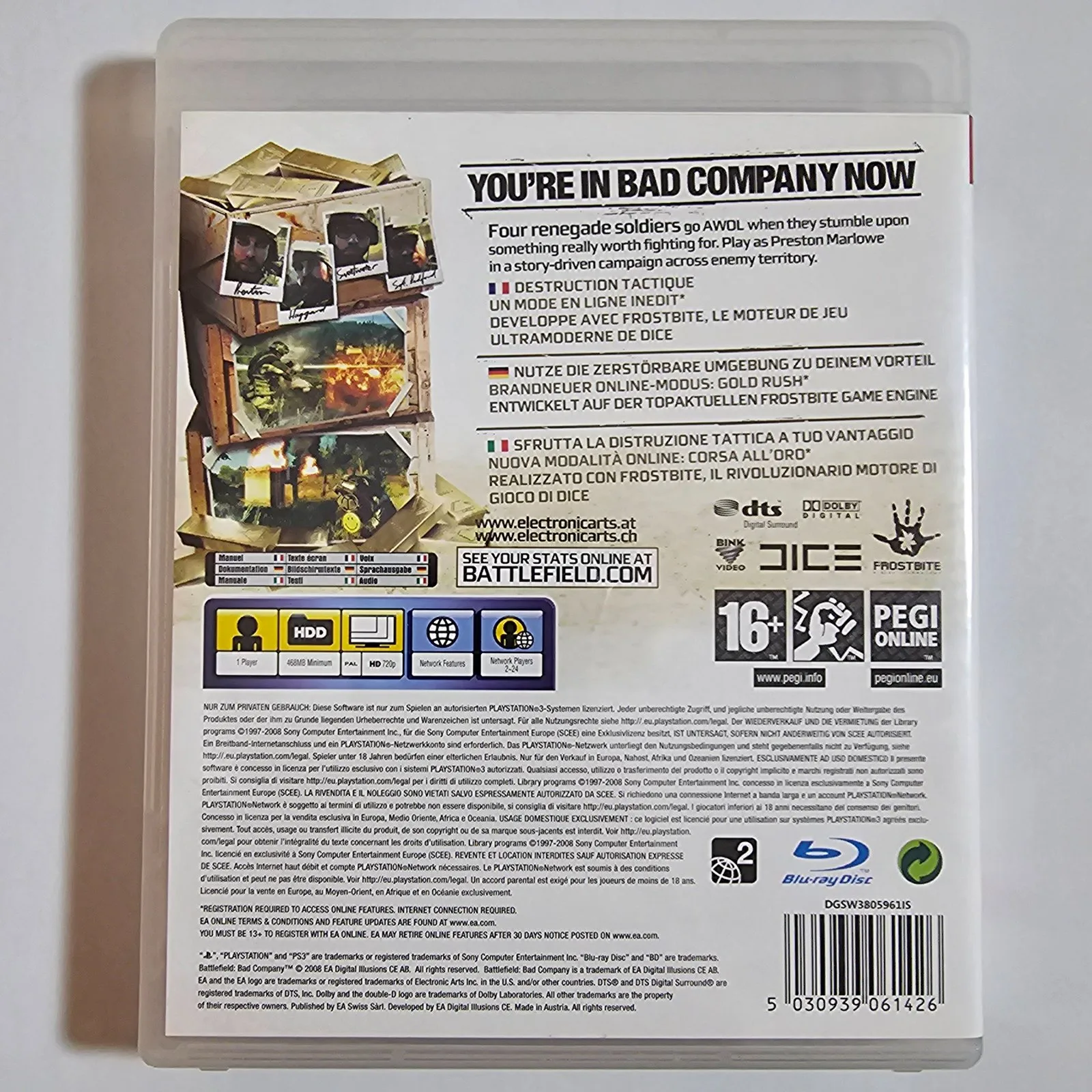 Battlefield Bad Company PlayStation 3, Ansicht 2