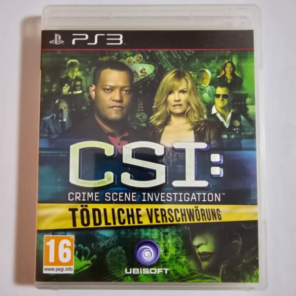 CSI Fatal Conspiracy PlayStation 3