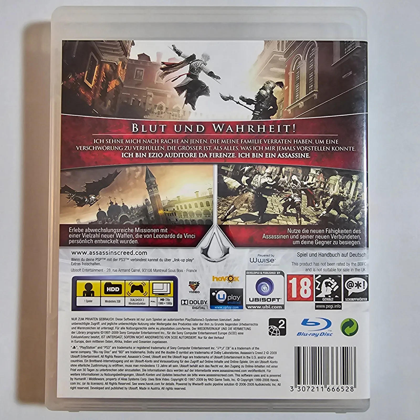 Assassin's Creed II PlayStation 3, Ansicht 2