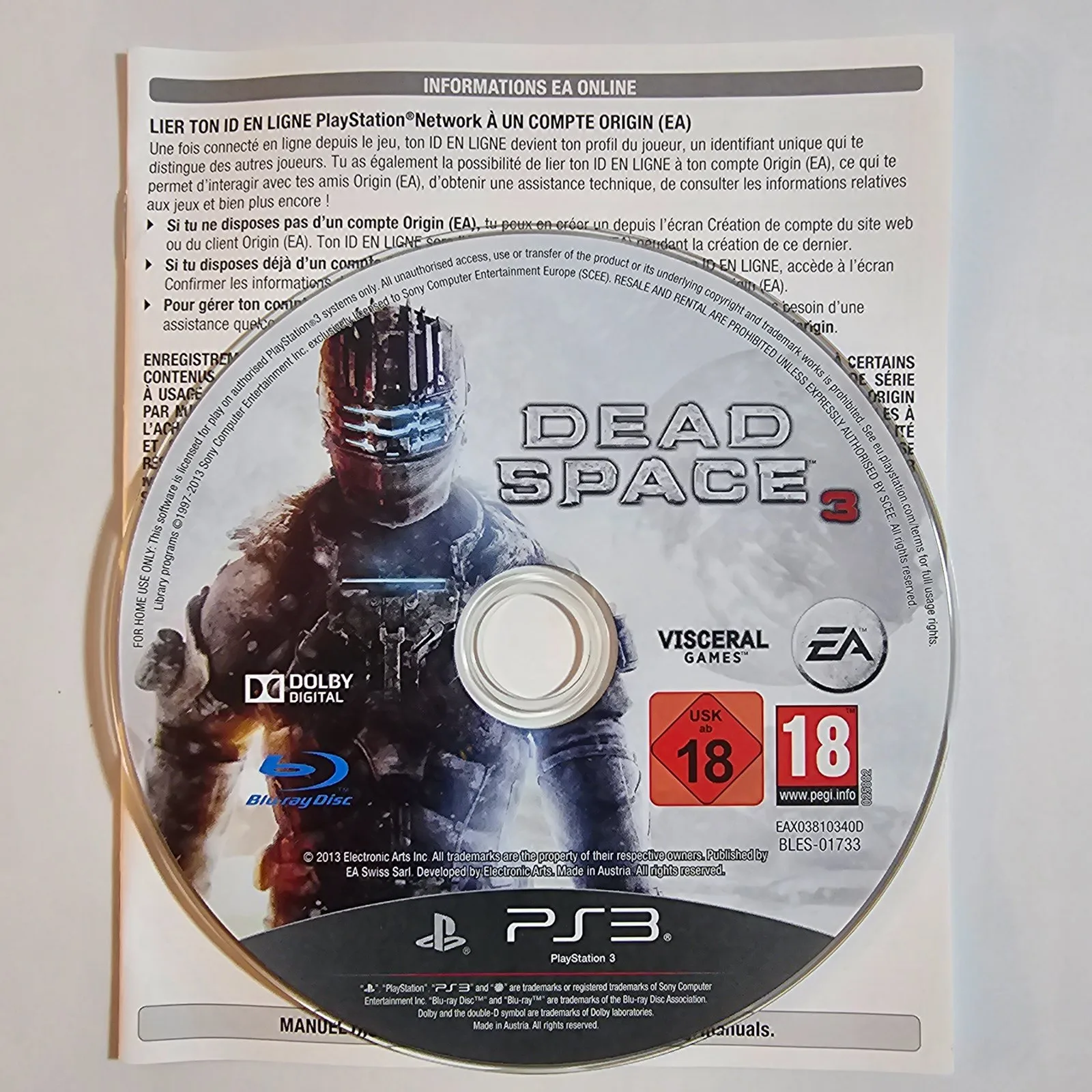 Dead Space 3 Limited Edition PlayStation 3, Ansicht 3