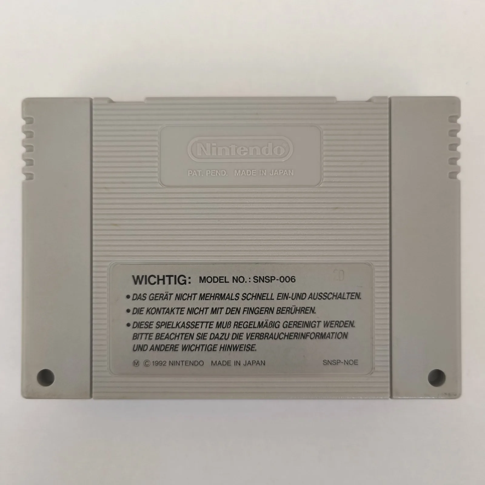 Tom and Jerry Super Nintendo Entertainment System, Ansicht 2