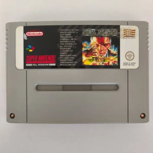 Metal Marines Super Nintendo Entertainment System
