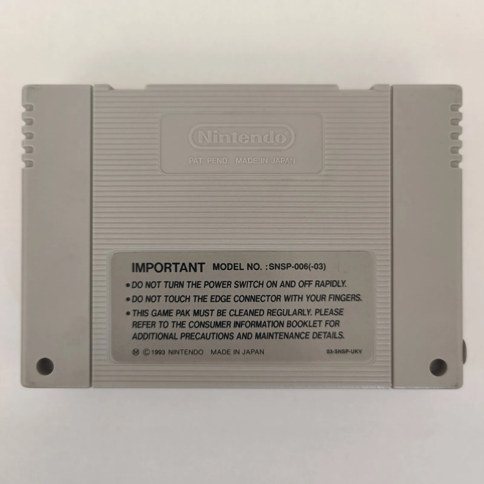 Super Mario World 2 Yoshi's Island Super Nintendo, Ansicht 2