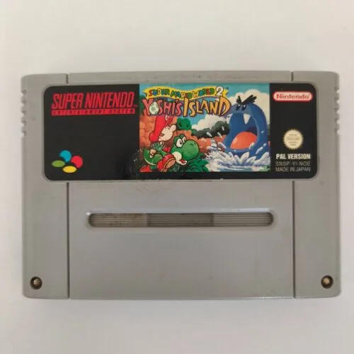 Super Mario World 2 Yoshi’s Island Super Nintendo