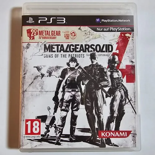 Metal Gear Solid 4 Guns of the Patriots PlayStation 3