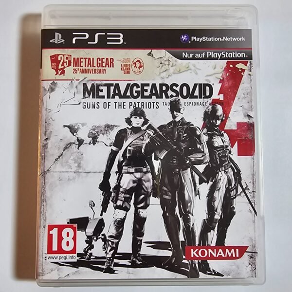 Metal Gear Solid 4 Guns of the Patriots PlayStation 3