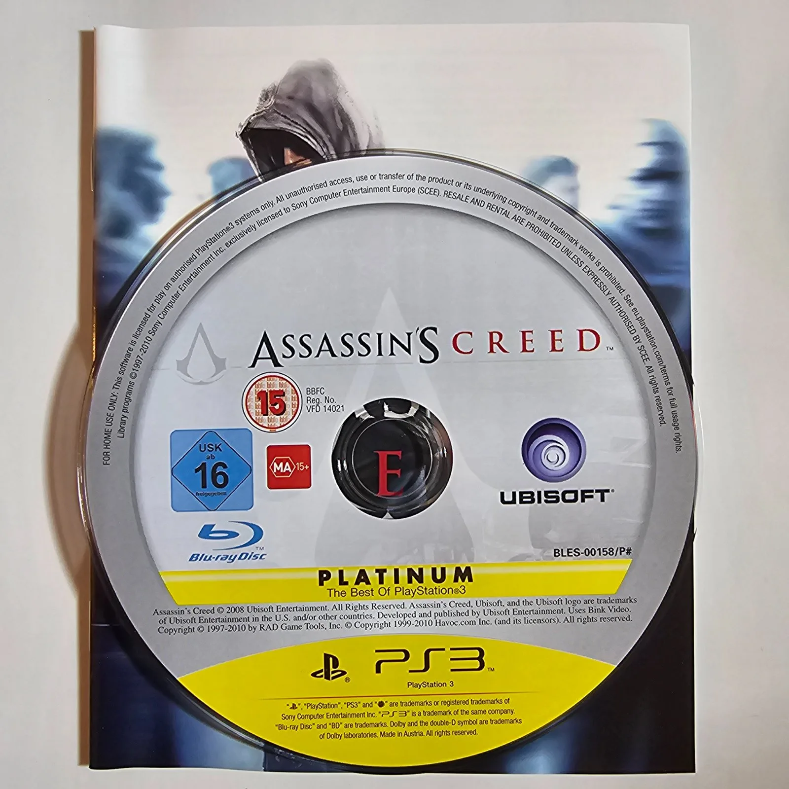 Assassin’s Creed Platinum PlayStation 3, Ansicht 3