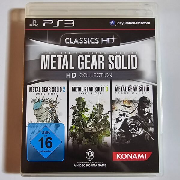 Metal Gear Solid HD Collection PlayStation 3