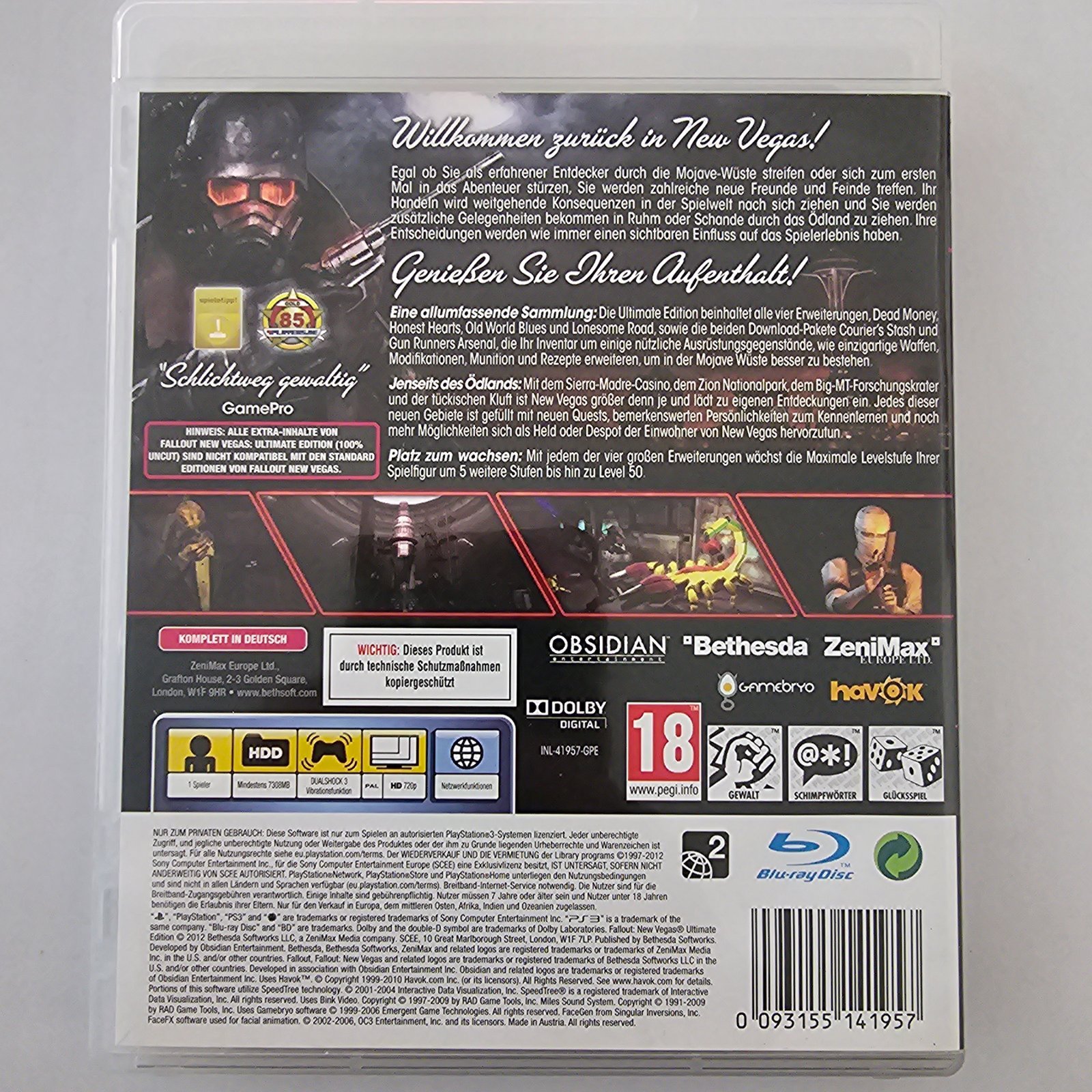 Fallout New Vegas Ultimate Edition PlayStation 3 – Bild 2