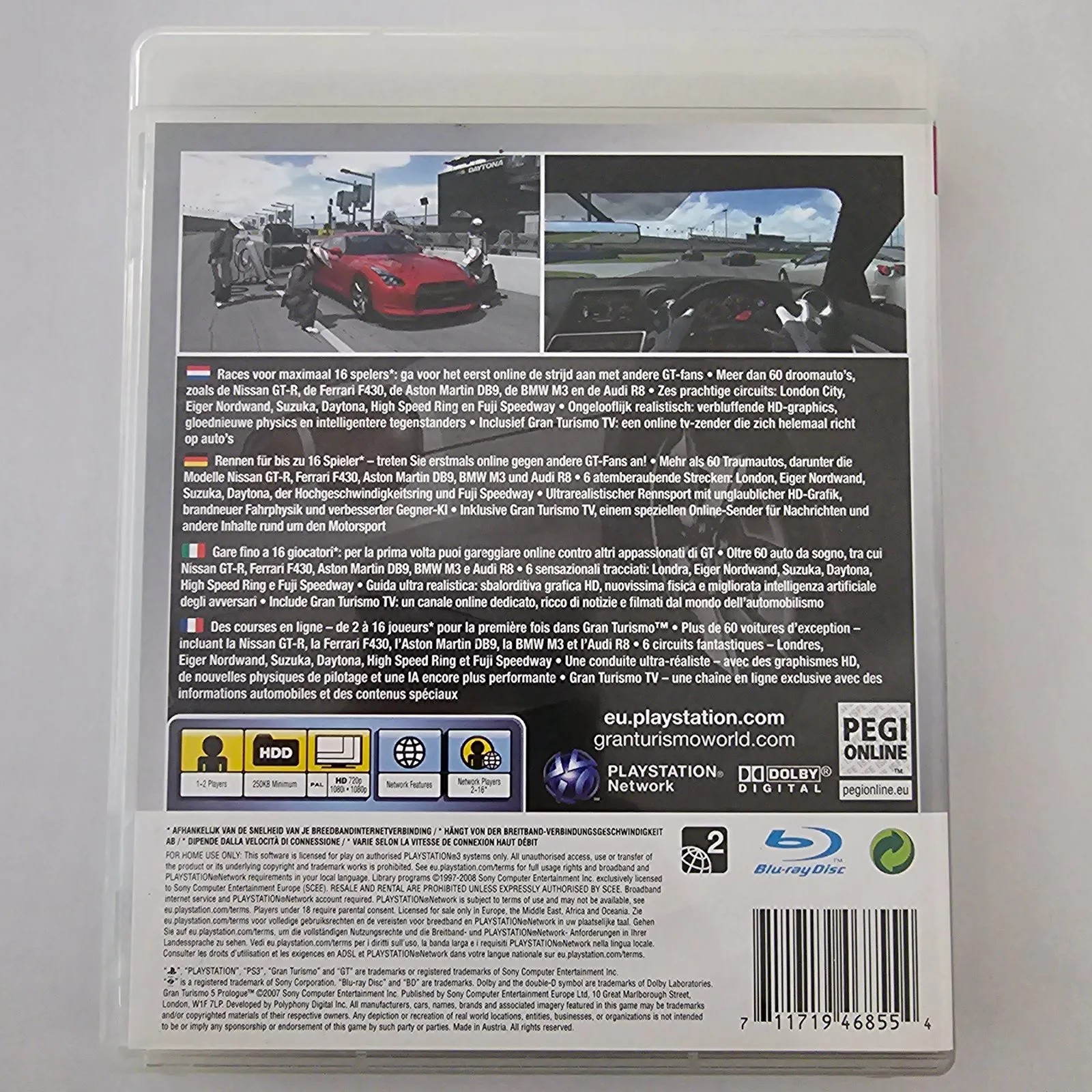 Gran Turismo 5 Prologue PlayStation 3, Ansicht 2