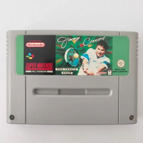 Jimmy Connors Pro Tennis Tour Super Nintendo