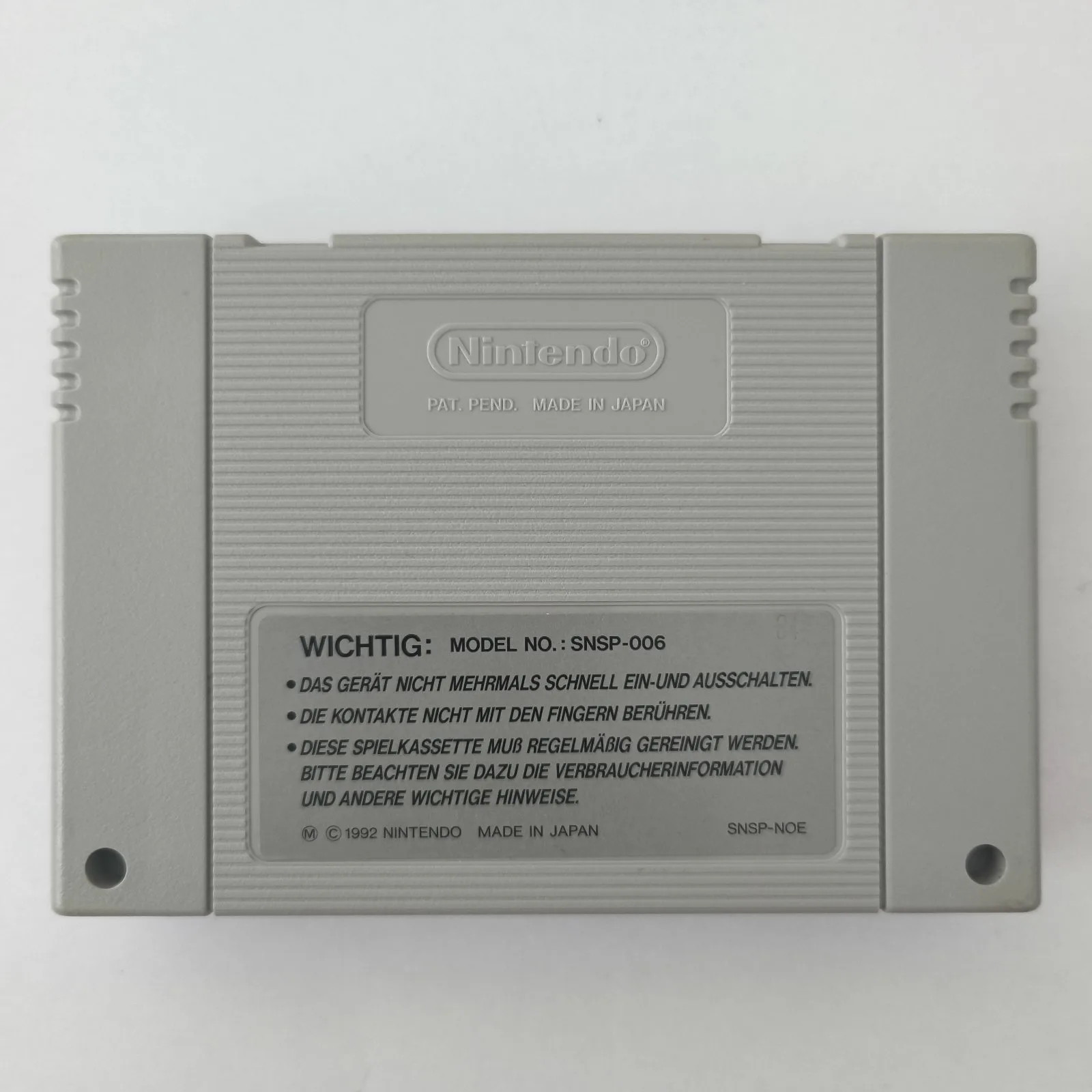 Jimmy Connors Pro Tennis Tour Super Nintendo – Bild 2