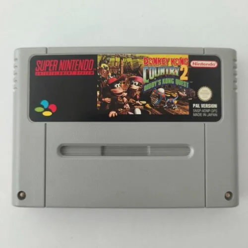 Donkey Kong Country 2 Diddy’s Kong Quest Super Nintendo