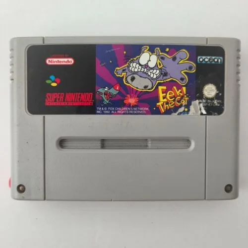 Eek! The Cat Super Nintendo Entertainment System