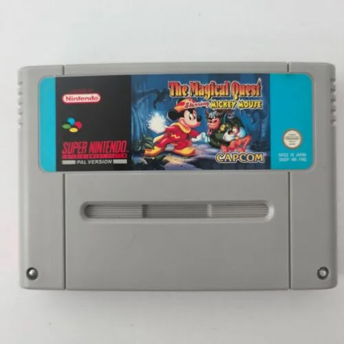 The Magical Quest Starring Mickey Mouse Super Nintendo