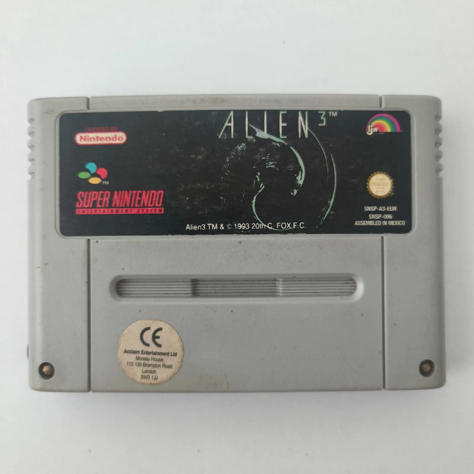 Alien 3 Super Nintendo